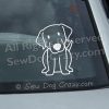 Cute Cartoon Labrador Retriever Decals