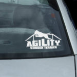 Border Terrier Dog Agility Decals