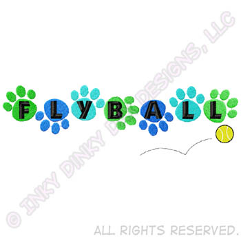 Flyball Embroidered Apparel