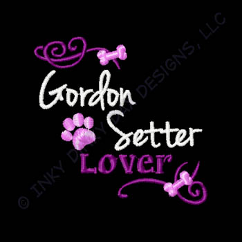 Embroidered Gordon Setter Apparel