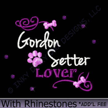 Rhinestones Gordon Setter Gifts