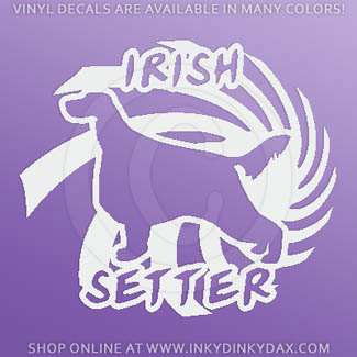 Cool Irish Setter Stickers