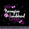 Rhinestones Lundehund Apparel
