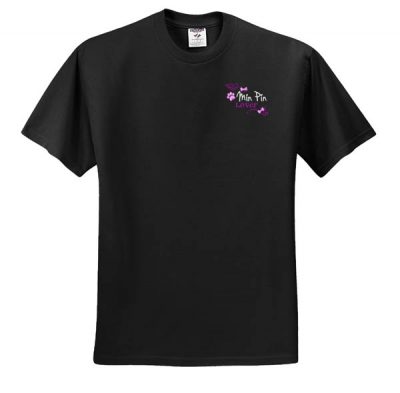 Embroidered Min Pin T-Shirt