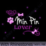 Rhinestones Min Pin Embroidery