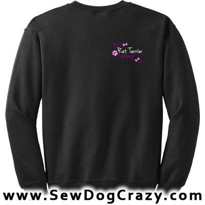 Embroidered Rat Terrier Sweatshirts