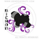 Embroidered Tribal Bichon Frise Gifts
