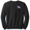 Cool Embroidered Basenji Sweatshirt