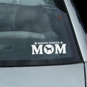 Border Terrier Mom Decal