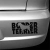 Cool Border Terrier Decals