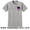 Cool Embroidered Pug Tshirts