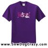 Cute Embroidered Westie Tshirts