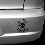 Basenji Approved Bumper Sticker