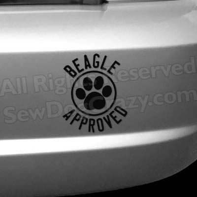 Beagle Approved Decals