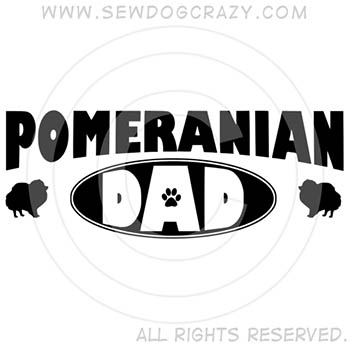 Pomeranian Dad Shirts