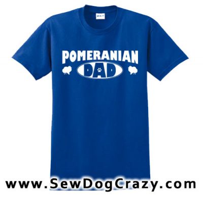 Pomeranian Dad Tees
