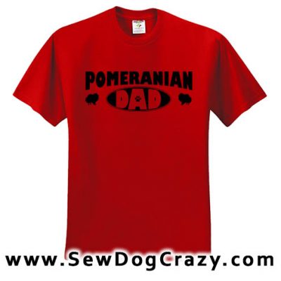 Pomeranian Dad Tshirt
