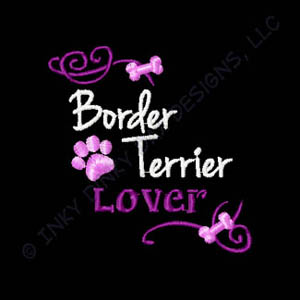 Embroidered Border Terrier Gifts