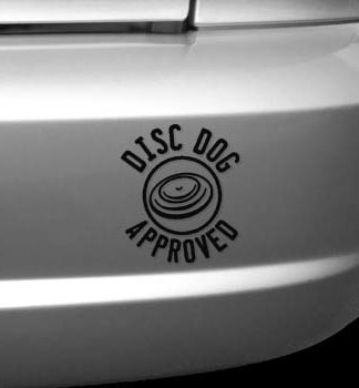 Disc Dog Approved Decal
