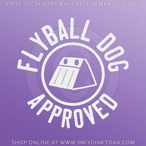 Flyball Approved Decal