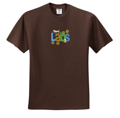 Embroidered Labrador T-Shirt