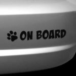 Dog On Board Decals