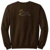 Embroidered Yorkie Agility Sweatshirt