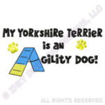 Yorkshire Terrier Agility Apparel