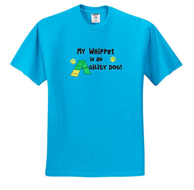 Whippet Agility Dog Tshirt