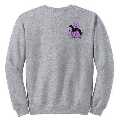 Embroidered Whippet Sweatshirt