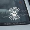 Malinois Car Window Decals