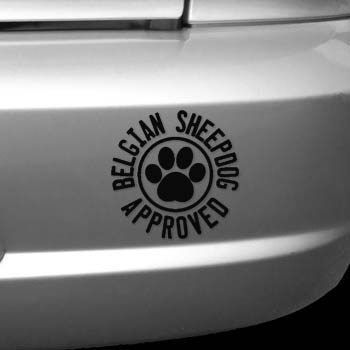 Belgian Sheepdog Stickers