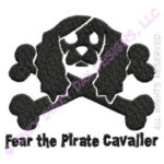 Cavalier King Charles Spaniel Pirate Apparel