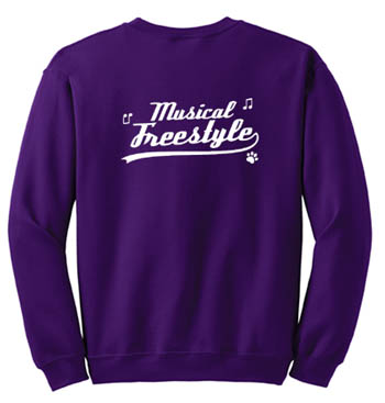 Canine Musical Freestyle Sweatshirt