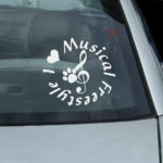 Canine Musical Freestyle Decal