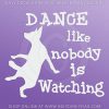 Dog Dancing Decals