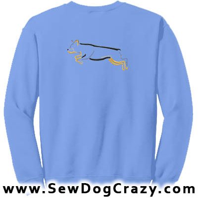 Embroidered Rottweiler Dog Sports Sweatshirts