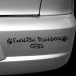 English Bulldog Decals