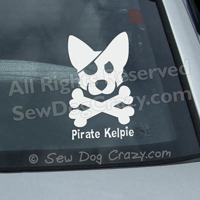 Pirate Kelpie Decals