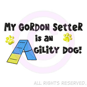 Gordon Setter Agility Shirts