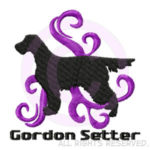 Gordon Setter Embroidery