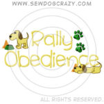 Cute Rally Obedience Apparel