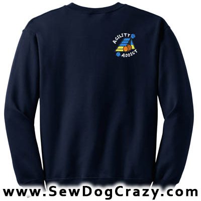 A-frame Dog Agility Addict Sweatshirt
