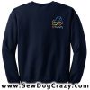 Embroidered Dog Agility Sweatshirt