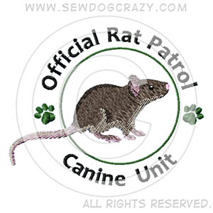 Official Rat Patrol Embroidered Shirts