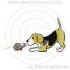 Cartoon Beagle Barn Hunt Shirts