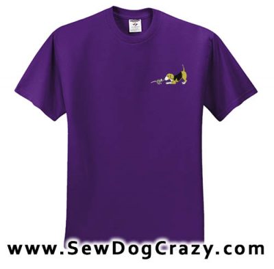 Cartoon Beagle and Rat Tshirt