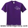 Embroidered Beagle Barn Hunt Tshirt
