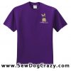 Embroidered Cartoon Malinois Tshirts