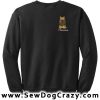 Embroidered Cartoon Belgian Tervuren Sweatshirt